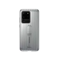   Samsung  Protective Standing Cover G985 Galaxy S20 Plus (6.7) gyári ezüst hátlapvédő tok (EF-RG985)