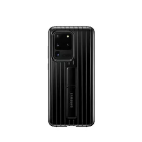   Samsung  Protective Standing G980 Galaxy S20 (6.2) gyári fekete hátlapvédő tok (EF-RG980)
