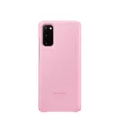 Samsung Smart Clear View G980 Galaxy S20 (6.2) gyári pink könyvtok (EF-ZG980)