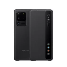   Samsung Smart Clear View G988 G980 Galaxy S20 (6.2) gyári fekete könyvtok (EF-ZG980)