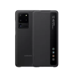   Samsung Smart Clear View G988 Galaxy S20 Ultra (6.9) gyári fekete könyvtok (EF-ZG988)