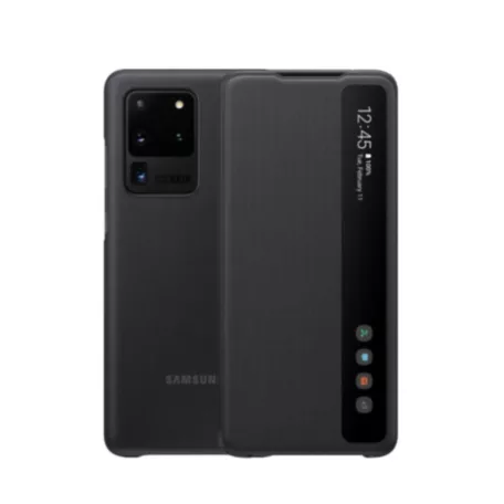 Samsung Smart Clear View G988 Galaxy S20 Ultra (6.9) gyári fekete könyvtok (EF-ZG988)