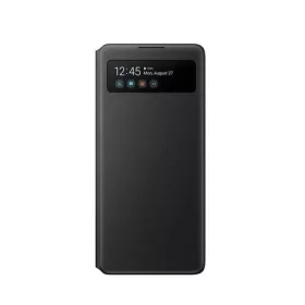   Samsung S View Wallet A515 Galaxy A51 (2020) gyári fekete könyvtok (EF-EA515)