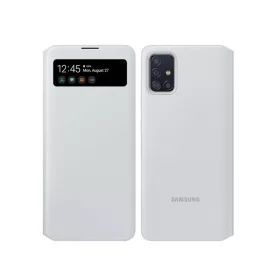   Samsung S View Wallet A515 Galaxy A51 (2020) gyári fehér könyvtok (EF-EA515)