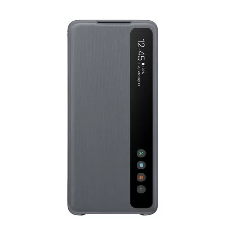 Samsung Smart Clear View G985 Galaxy S20 Plus (6.7) gyári szürke könyvtok (EF-ZG985)