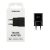 BLISZTERES Samsung EP-TA20EBENGEU gyári hálózati fekete gyorstöltő 2A (Galaxy S6, Note 4) 15W