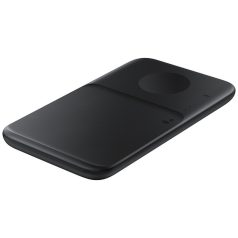   Bliszteres Samsung EP-P4300BBEGEU vezeték nélküli dupla fekete töltőpad 9W