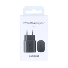   BLISZTERES Samsung EP-TA800NBEGWW gyári hálózati fekete gyorstöltő 3A 25W