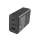 BLISZTERES Samsung Trio EP-T6530NBEGEU gyári hálózati fekete gyorstöltő 3A 65W (2x Type-C / 1x USB)