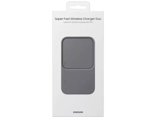 Bliszteres Samsung EP-P5400BBEGEU vezeték nélküli dupla fekete töltőpad 15W