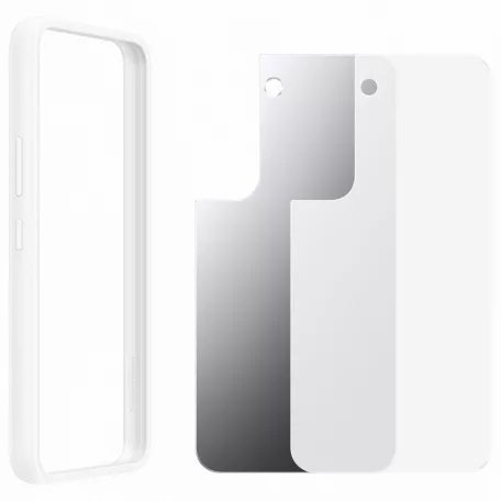 Samsung Frame Cover S906 Galaxy S22 Plus (2022) gyári fehér hátlapvédő tok (EF-MS906CWE)