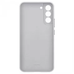   Samsung S906 Galaxy S22 Plus (2022) gyári világosszürke bőr hátlapvédő tok (EF-VS906LJEGWW)