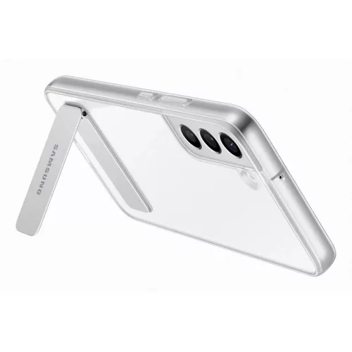 Samsung Clear Standing Cover S906 Galaxy S22 Plus (2022) gyári átlátszó hátlapvédő tok (EF-JS906CTEGWW)