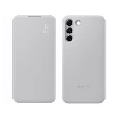   Samsung Smart Led View S906 Galaxy S22 Plus gyári világosszürke könyvtok (EF-NS906PJEGEE)