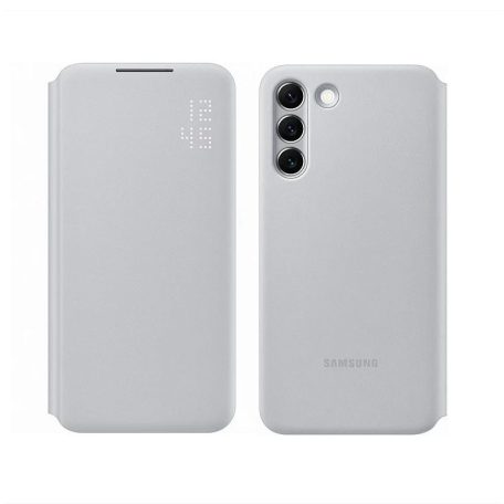 Samsung Smart Led View S906 Galaxy S22 Plus gyári világosszürke könyvtok (EF-NS906PJEGEE)