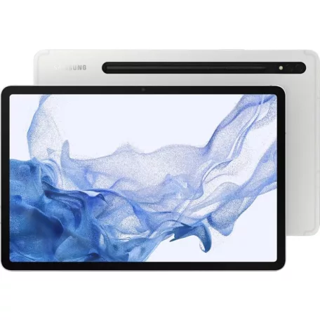Samsung Galaxy Tab S8+ X806 8/128GB 5G tablet, ezüst, 12,4 inch