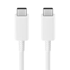   Bliszteres Samsung EP-DX510JWE fehér gyári Type-C - Type-C adatkábel 1.8m 5A
