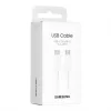 Bliszteres Samsung EP-DX510JWE fehér gyári Type-C - Type-C adatkábel 1.8m 5A