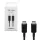 Bliszteres Samsung EP-DX510JBE fekete gyári Type-C - Type-C adatkábel 1.8m 5A