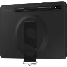   Samsung Strap Cover Galaxy Tab S7 / Tab S8 gyári fekete tablet tok szíjjal (EF-GX700CBEGWW)