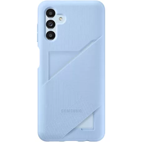 Samsung Card Slot A135 Galaxy A13 4G gyári világoskék kártyatartós hátlapvédő tok (EF-EF-OA135TLEGWW)