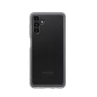 Samsung Soft Clear A135 Galaxy A13 4G gyári fekete szilikon tok (EF-QA135TBEGWW)