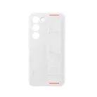 Samsung Silicone Grip Case S916 Galaxy S23 Plus gyári fehér hátlapvédő tok (EF-GS916TWEGWW)