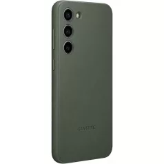   Samsung Leather Case S916 Galaxy S23 Plus (2023) gyári zöld hátlapvédő bőr tok (EF-VS916LGEGWW)