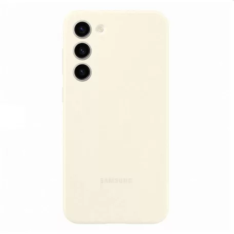 Samsung S711 Galaxy S23 FE gyári krém hátlapvédő szilikon tok (EF-PS916TUEGWW)