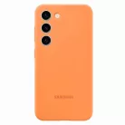 Samsung S916 Galaxy S23 Plus gyári narancssárga hátlapvédő szilikon tok (EF-PS916TOEGWW)
