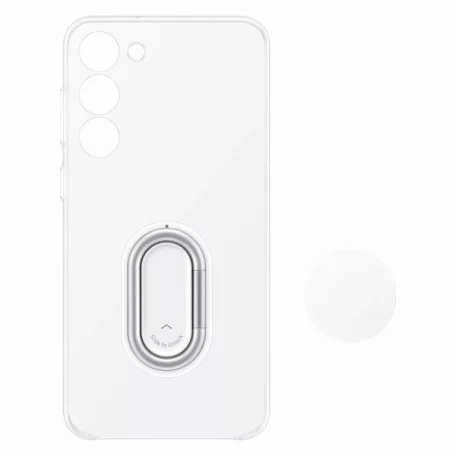 Samsung Clear Gadget Case S911 Galaxy S23 gyári átlátszó hátlapvédő TPU tok (EF-XS911CTEGWW)