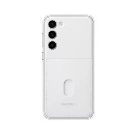 Samsung Frame Cover S916 Galaxy S23 Plus (2023) gyári fehér hátlapvédő tok (EF-MS916CWEGWW)