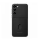 Samsung Frame Cover S916 Galaxy S23 Plus (2023) gyári fekete hátlapvédő tok (EF-MS916CBEGWW)