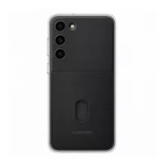   Samsung Frame Cover S916 Galaxy S23 Plus (2023) gyári fekete hátlapvédő tok (EF-MS916CBEGWW)