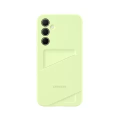   Samsung Card Slot Galaxy A14 4G / 5G gyári lime kártyatartós hátlapvédő tok (EF-OA146TGEGWW)