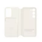 Samsung Smart View Wallet S916 Galaxy S23 Plus gyári krém könyvtok (EF-ZS916CUEGWW)