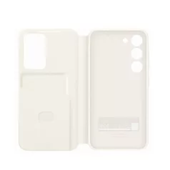   Samsung Smart View Wallet S916 Galaxy S23 Plus gyári krém könyvtok (EF-ZS916CUEGWW)