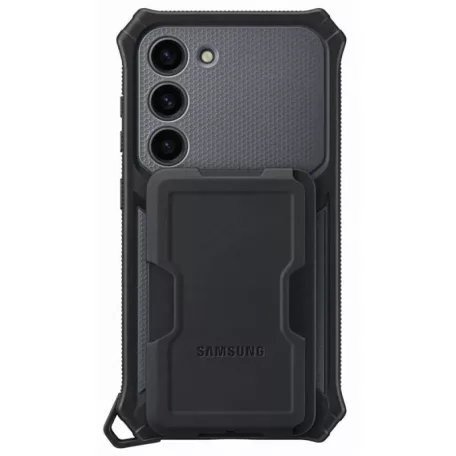 Samsung Rugged Gadget Case S916 Galaxy S23 Plus ütésálló gyári szürke hátlapvédő tok (EF-RS916CBE)