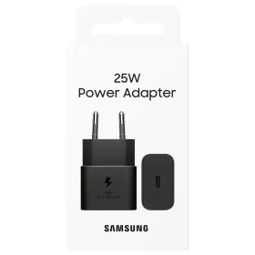   BLISZTERES Samsung EP-T2510NBEGEU gyári hálózati fekete Type-C gyorstöltő 3A 25W