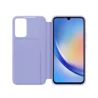 Samsung Smart View Wallet A346 Galaxy A34 5G gyári lila könyvtok (EF-ZA346CVEGWW)