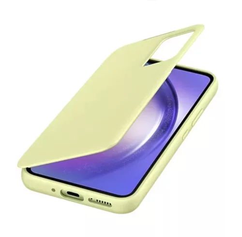 Samsung Smart View Wallet A346 Galaxy A34 5G gyári lime könyvtok (EF-ZA346CGEGWW)