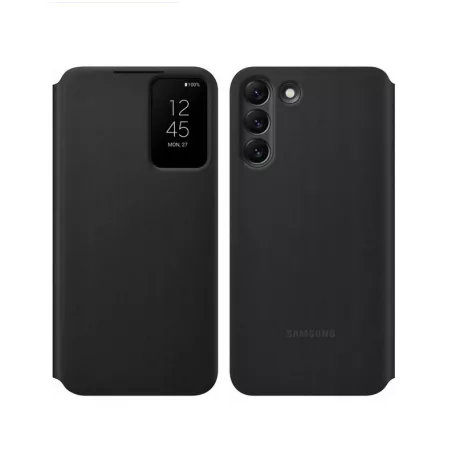 Samsung Smart View Wallet A346 Galaxy A34 5G gyári fekete könyvtok (EF-ZA346CBEGWW)