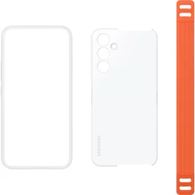   Samsung Haze Grip Case A546 Galaxy A54 5G gyári fehér hátlapvédő tok (EF-XA546CWEGWW)