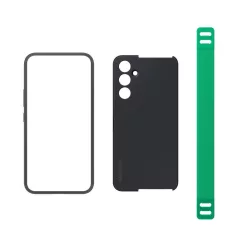   Samsung Haze Grip Case A546 Galaxy A54 5G gyári fekete hátlapvédő tok (EF-XA546CBEGWW)