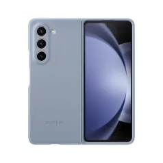   Samsung Galaxy Z Fold 5 gyári kék hátlapvédő ökobőr tok (EF-VF946PLE)
