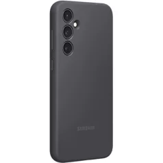   Samsung S711 Galaxy S23 FE gyári fekete hátlapvédő szilikon tok (EF-PS711TBEGWW)