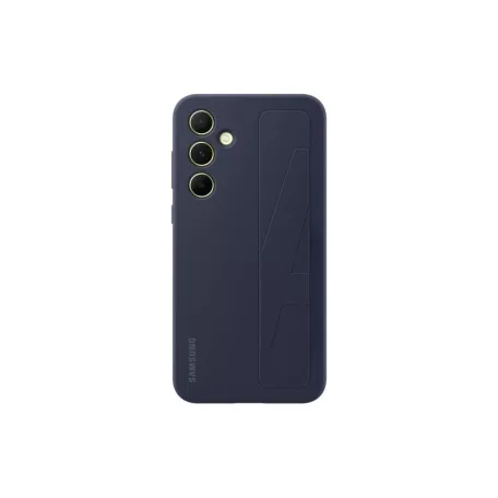 Samsung Standing Grip Case A556 Galaxy A55 5G gyári fekete hátlapvédő tok (EF-GA556TBEGWW)
