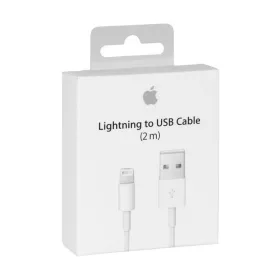   BLISZTERES Apple A1510 USB - Lightning (8Pin) gyári adatkábel 2 méteres (MD819ZM/A)