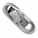 Samsung EP-DG925UWE Galaxy S6, Galaxy S6 Edge fehér USB - micro USB adatkábel