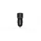 Astrum CC210 v2 fekete autós töltő 2.4A 2USB, 2X Smart IC 12W